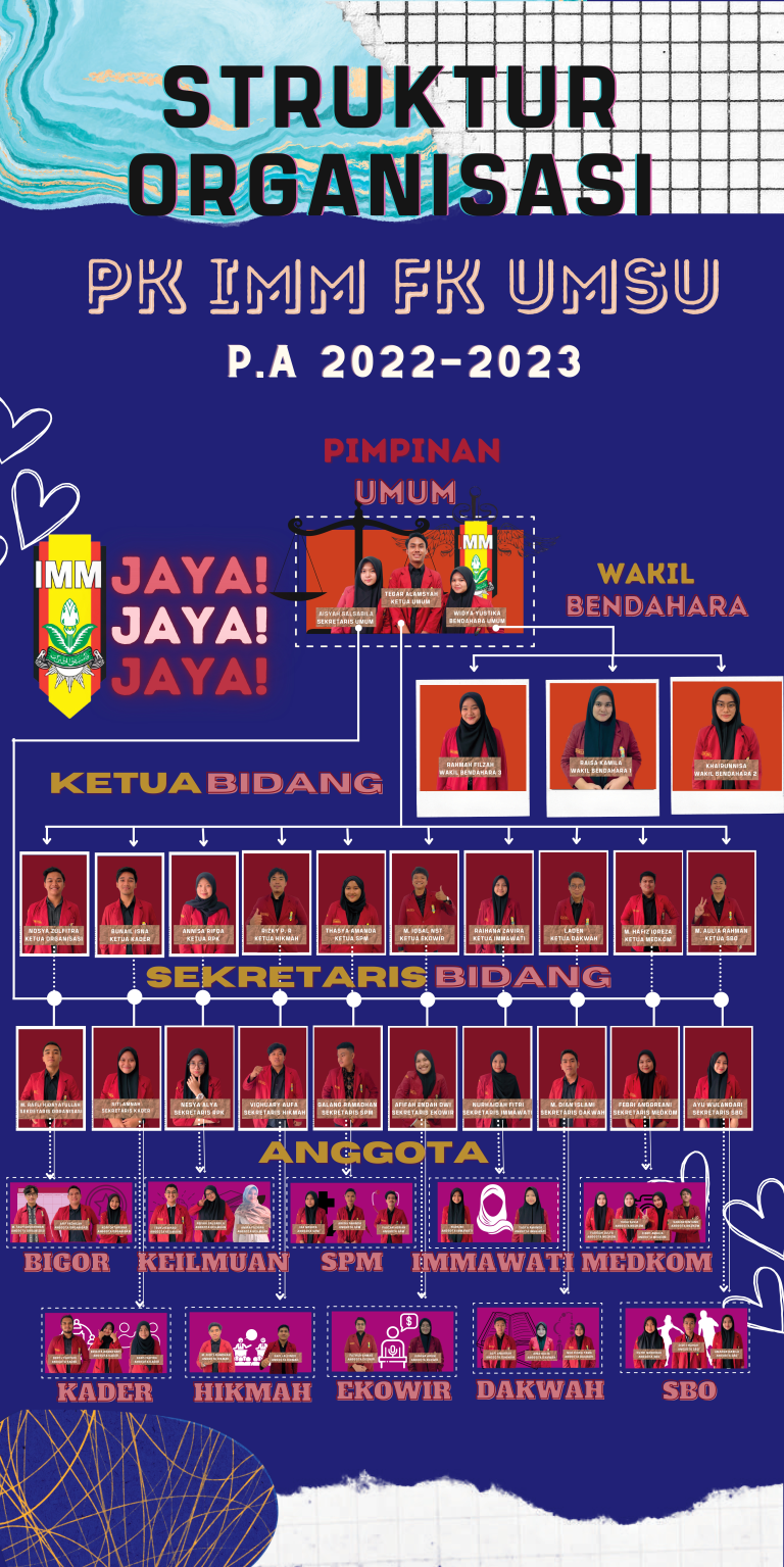 STRUKTUR ORGANISASI PK IMM FK UMSU P.A 2014/2015
